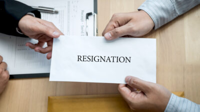Irrevocable Resignation Letter Template 01