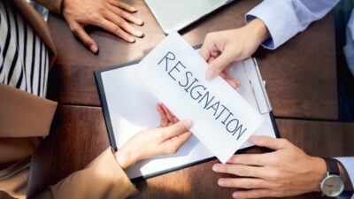 Resignation Letter Template with Reason 01