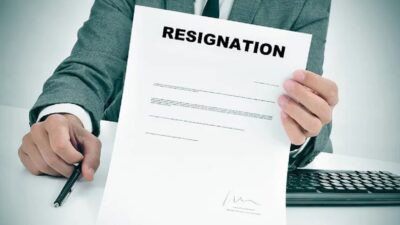 Probationary Period Notice Resignation Letter Template