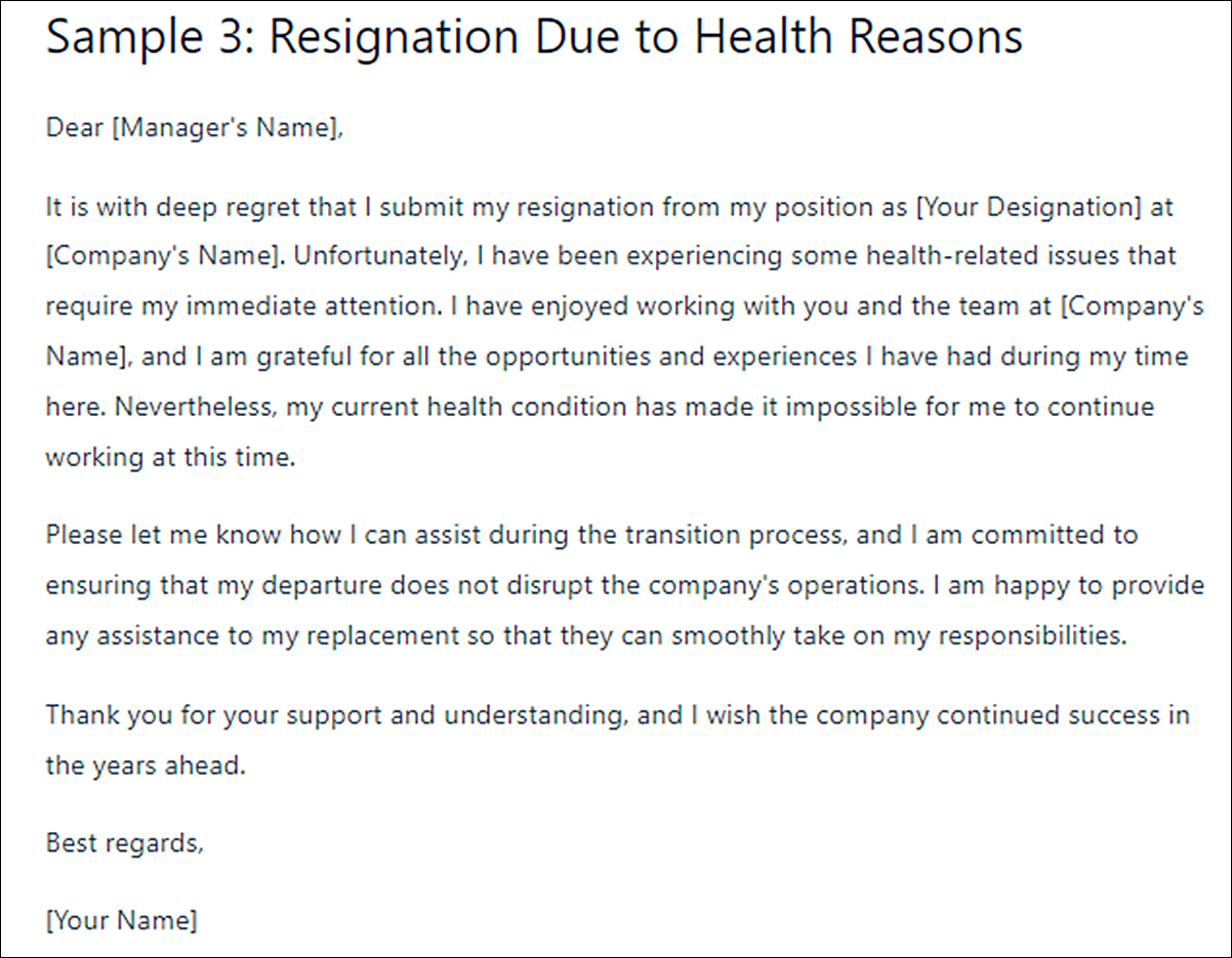 The Ultimate Corporate Resignation Letter Template